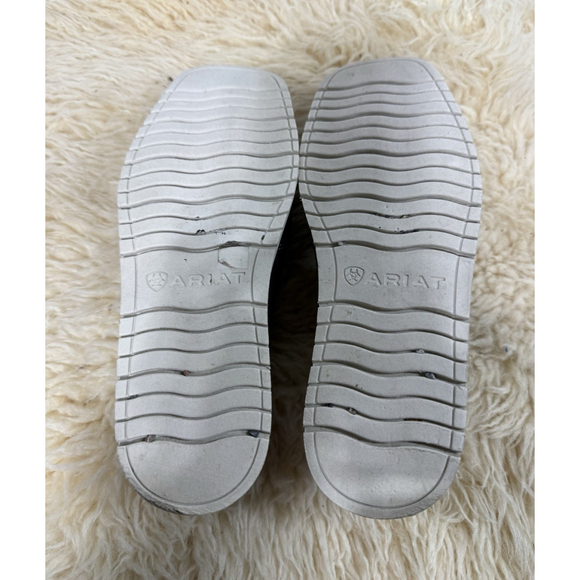 Ariat Ladies Sparkle Leopard Print Hair On Hide Cruiser Shoes US 7 EU 37.5 Slip - Picture 8 of 13